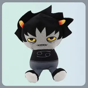 26cm/10.24in Homestuck karkat Plush Toys Movie Anime Figure Doll Peripheral Kids Birthday Gifts Toys for Children Room Decor