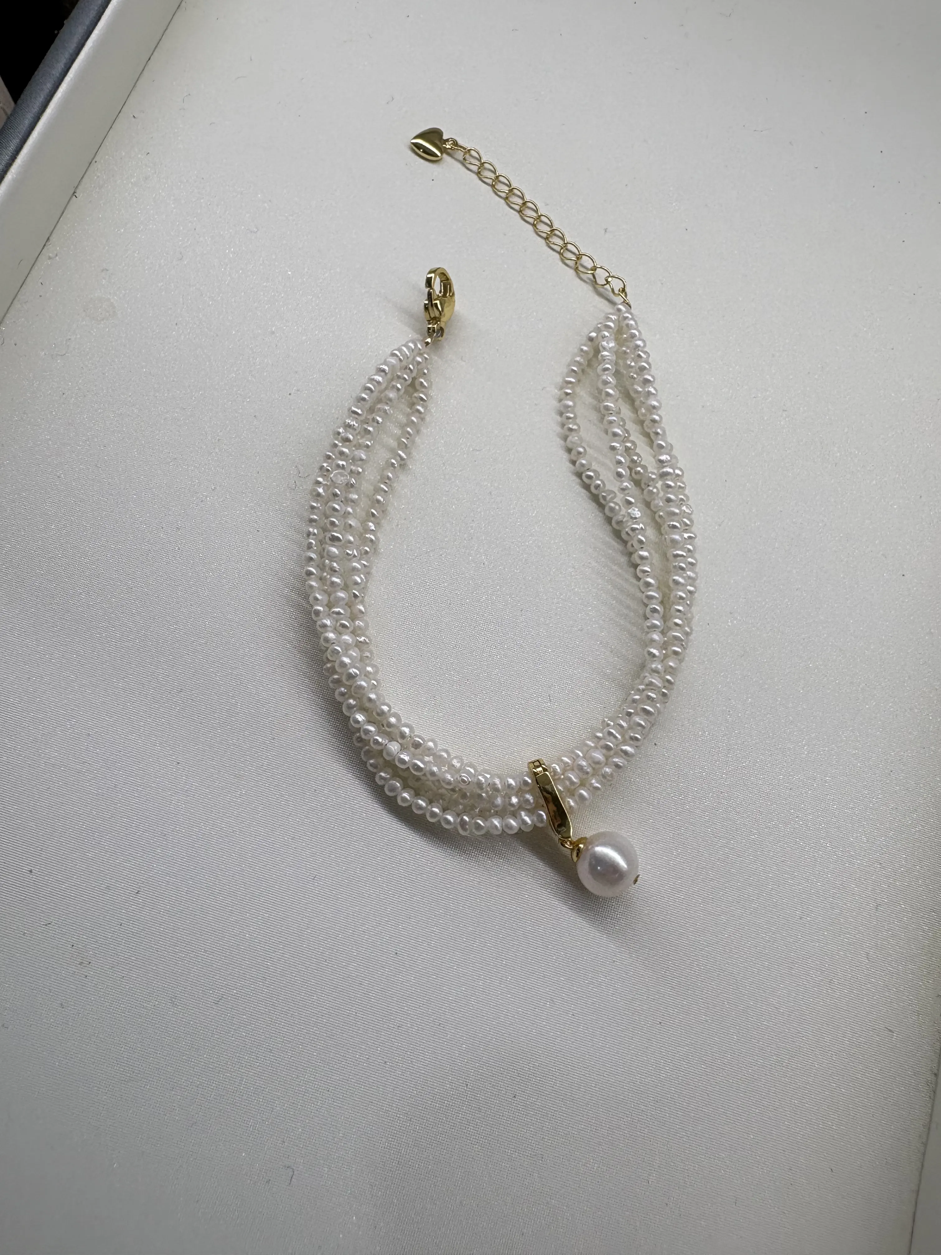 NO.07-Braided pearl bracelet - Special design model