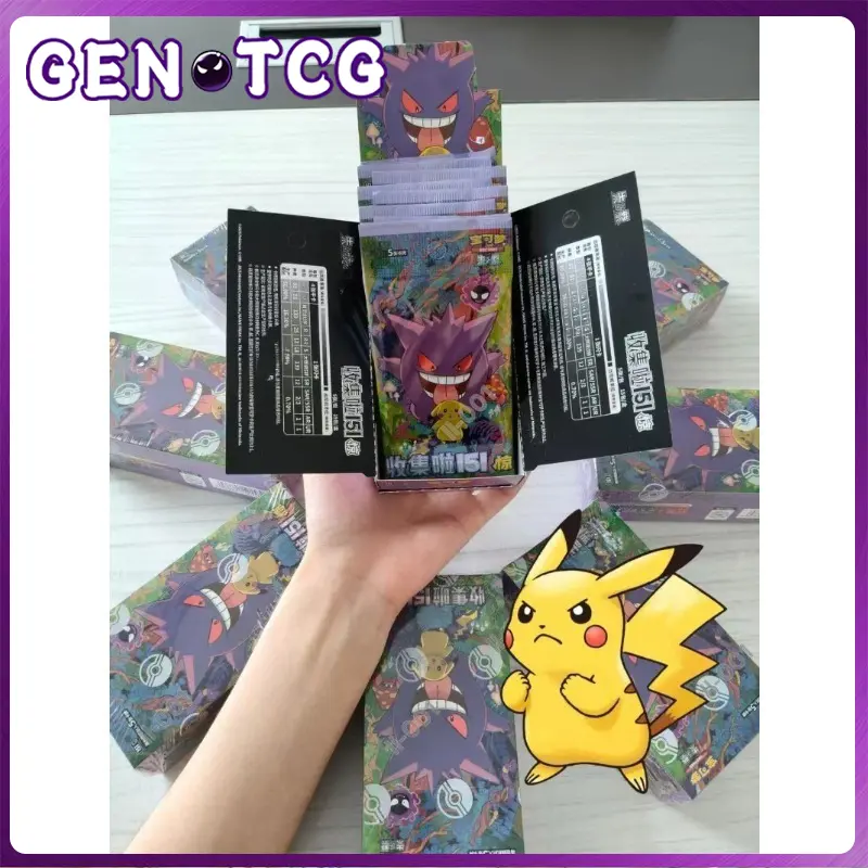 Pokemon pack collectibles mon box GENOTCG Pok Chinese TCG Collectible 151C Surprise Slim Box Unopened 15 Pokemon pack collectibles mon box GENOTCG Pok Chinese TCG Collectible 151C Surprise Slim Box Unopened 15