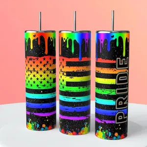 Pride Flag Tumbler