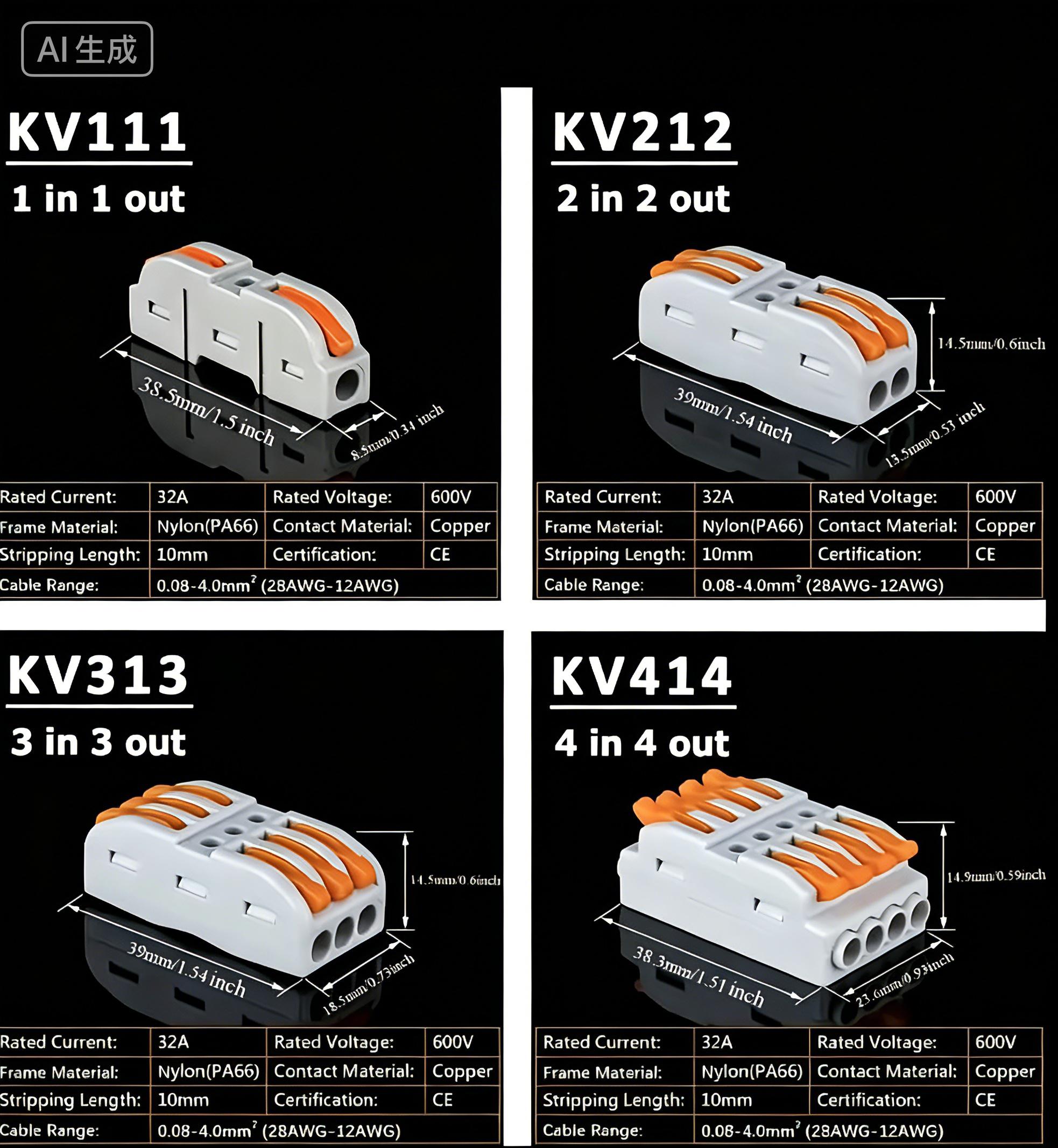 Lever Wire Connectors Kit, 50Pcs Quick Electrical Wire Connectors, 28-12AWG Reusable Push-in Wire Terminals for Home Wiring Automotive Lever Wire Connectors Kit, 50Pcs Quick Electrical Wire Connectors, 28-12AWG Reusable Push-in Wire Terminals for Home Wiring Automotive