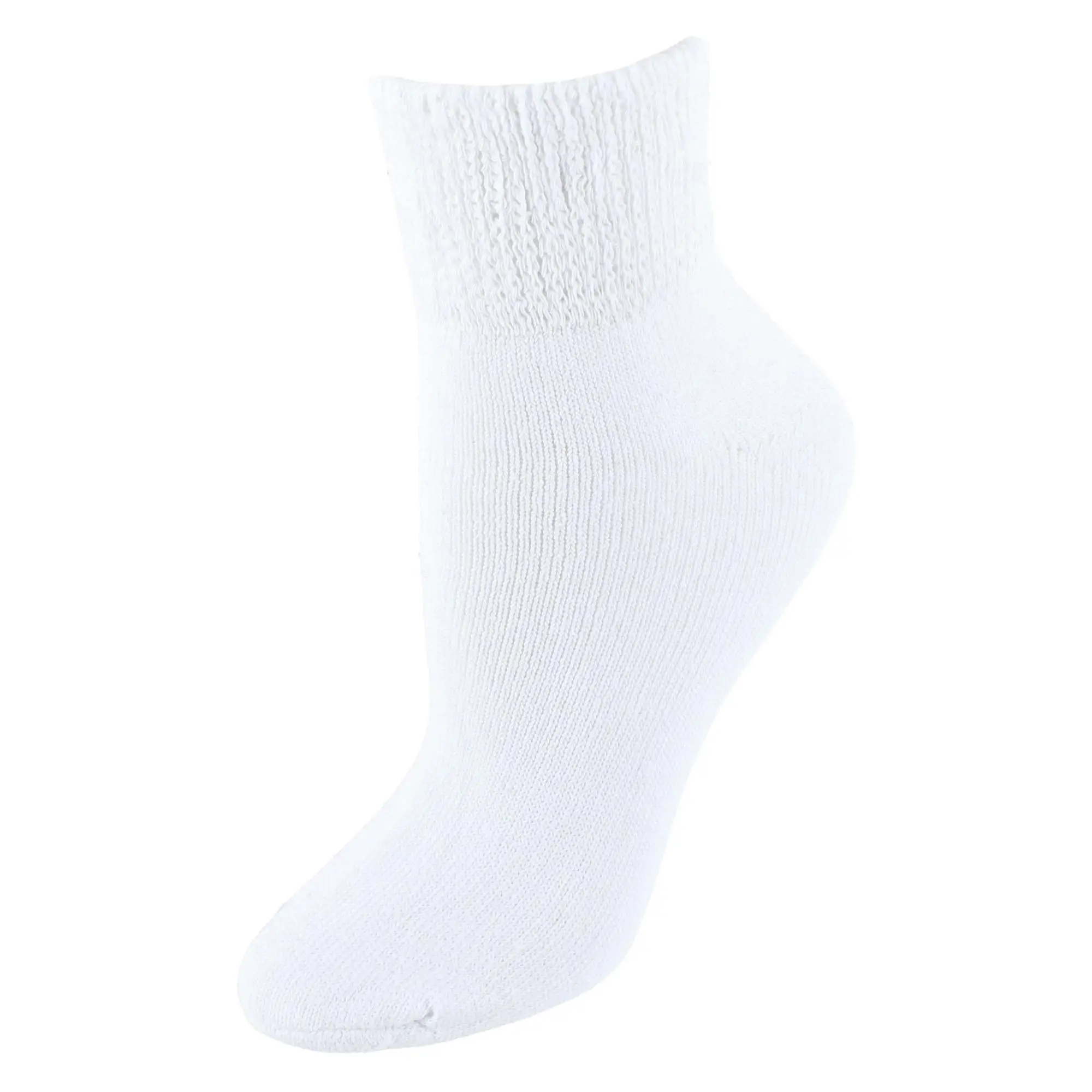 Knocker Women's Quarter Comfort Diabetic Socks (3 Pairs), Ankle Socks, Seamless, Basic, Casual