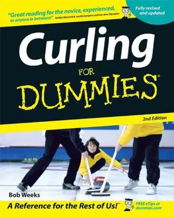 Used Curling For Dummies Tutorial Book - Bob Weeks, Fully Revised, Softcover English Paperback, Comprehensive Guide for Curling Fans
