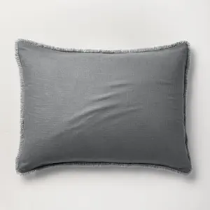 Casaluna 1-Piece Pillow Sham Linen-Blend OEKO-TEX Soft Feel Casaluna 1-Piece Pillow Sham Linen-Blend OEKO-TEX Soft Feel