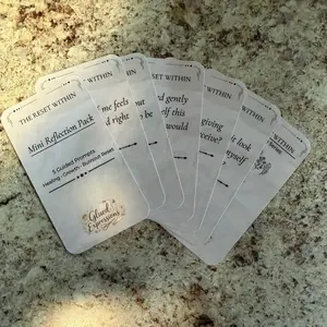 The Reset Within — Mini Reflection Pack (5 Guided Prompts)