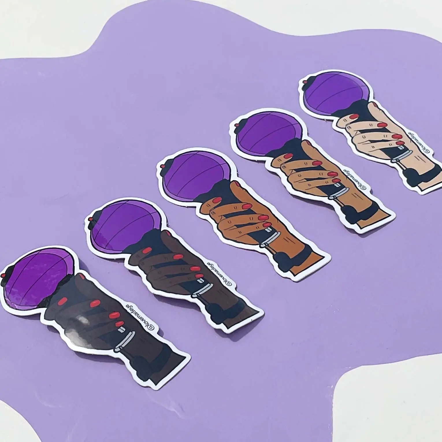 International Army Bomb Stickers - BTS light stick sticker international army