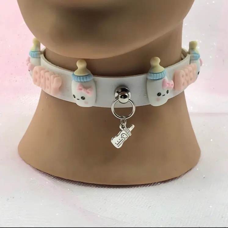Baby bottle kawaii cosplay necklace halloween Baby bottle kawaii cosplay necklace halloween