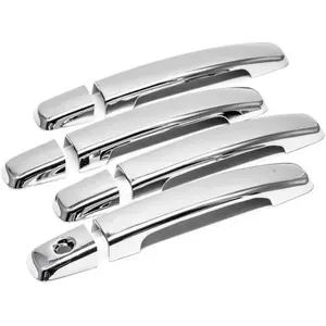 Chrome Door Handle Covers Compatible with 2007-2012 Nissan Altima/Sentra/Frontier/Maxima/Qashqai/Quest Handle Cover Trim