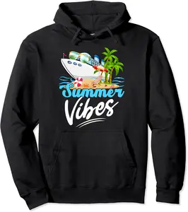 Summer Vibes The Cruise Travel Cruising Vacation Pullover Hoodie - Robertbobby Shop 49B0C5WNZHPM