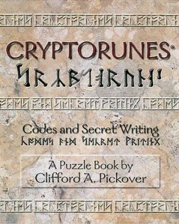 USED Book - Cryptorunes: Codes and Secret Writing by Clifford A. Pickover (Paperback) - english