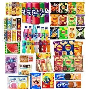6LB Assorted Asian Snack Box Sweet & Savory Ramen Drinks Multipack Wide Selection Variety Delights Inclusive Snacks