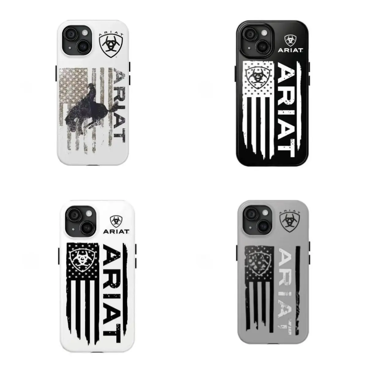 Ariat Durable Smartphone Casing - Cellphone Protection Accessory, Accessories for iPhone 12,13,14,15,16,17 Pro Max, Pro Plus, Ideal Holiday Gift for Friends