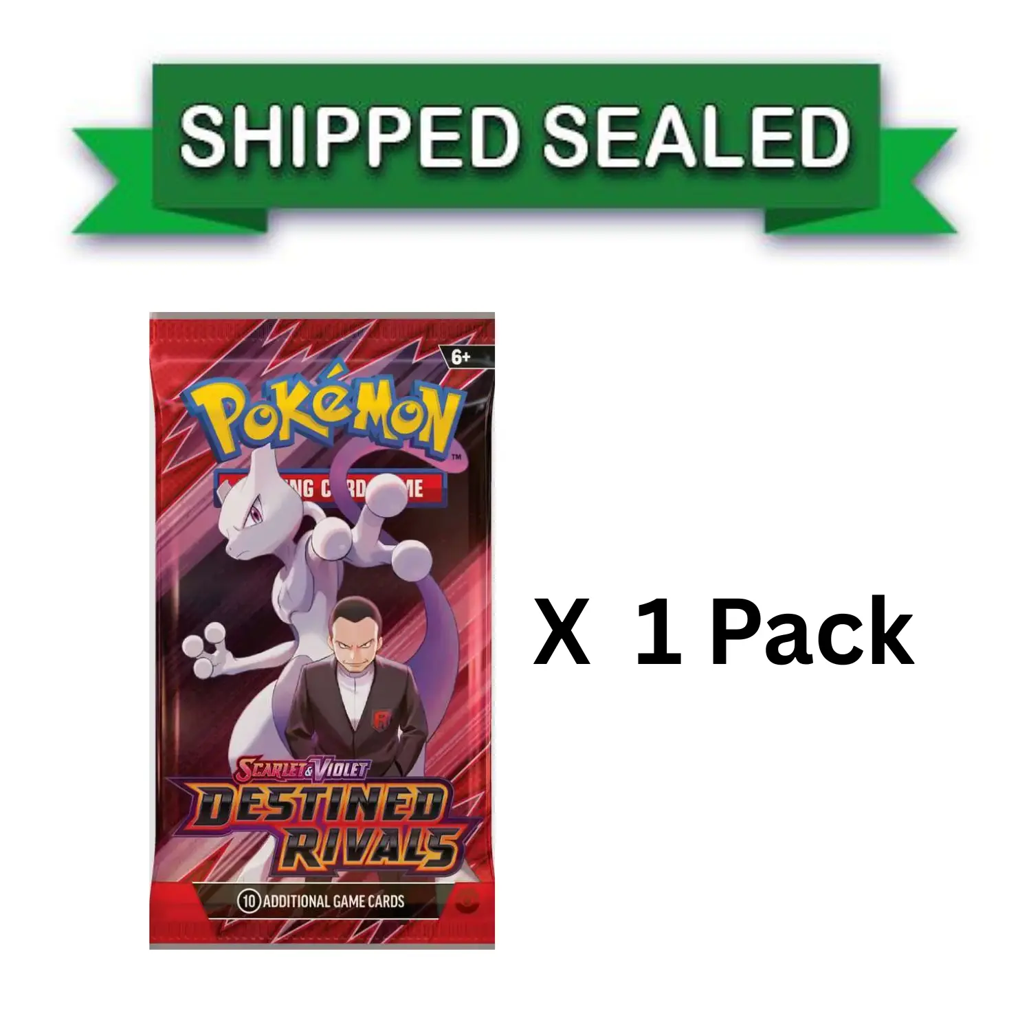 Destined Rivals Booster Pack English Pokemon Trading Card Game