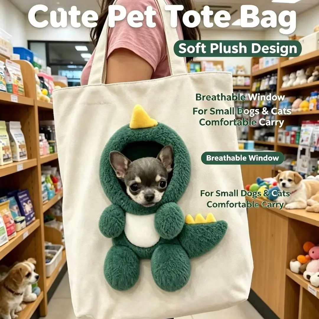 2026 New Pet Carrier Bag for Cats & Small Dogs, 2-in-1 Crossbody & Handheld Design, Head-Out & Breathable, Lightweight Pet Travel Bag, Comfortable Carrier for Stress-Free Outdoor Adventures