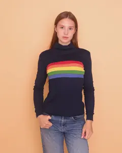 SUNDANCE TURTLENECK - NAVY