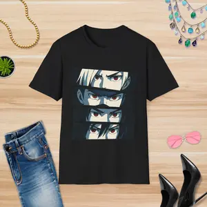 Anime: T-Shirt with Edgy Graphic, Stylish Gift for Fans, Casual Wear, Gift for Birthday or Events
