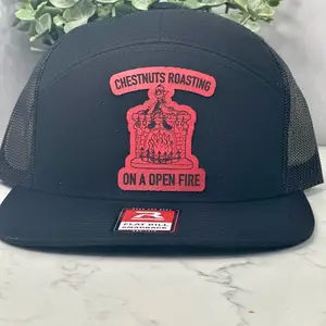 “CHESTNUTS ROASTING ON A OPEN FIRE” hat