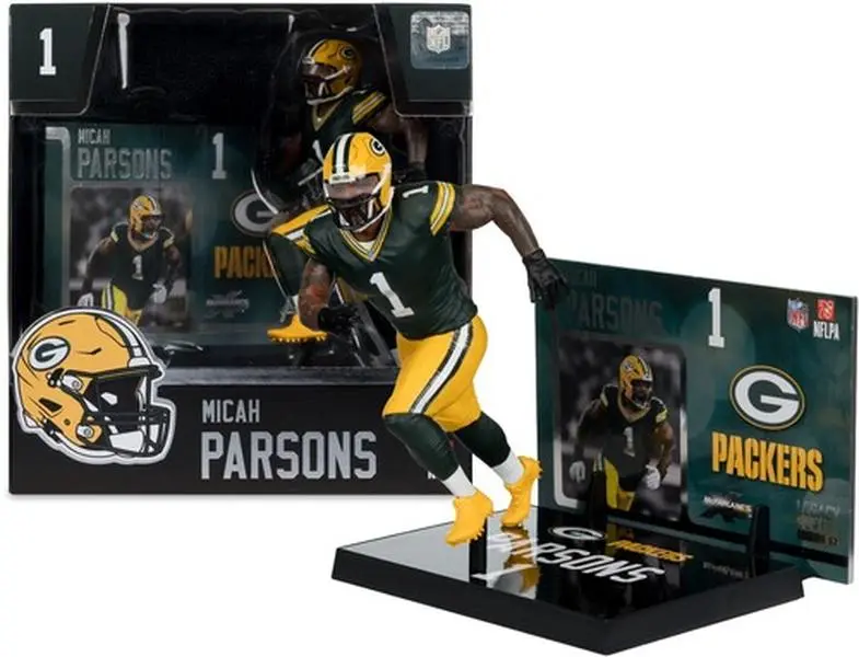 McFarlane SportsPicks - NFL - Micah Parsons (Green Bay Packers) 7" Posed figurine/statue  [COLLECTIBLES] Vinyl figurine/statue