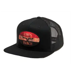 Kimes Ranch Unisex American Standard Black Trucker Hat UHA0000012-BK001
