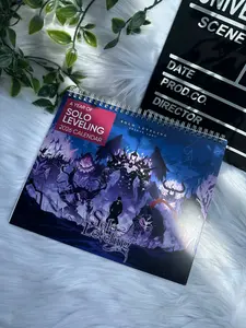 Solo Leveling Anime 2026 Wall Calendar, Sung Jinwooo Calendar, Anime Calendar