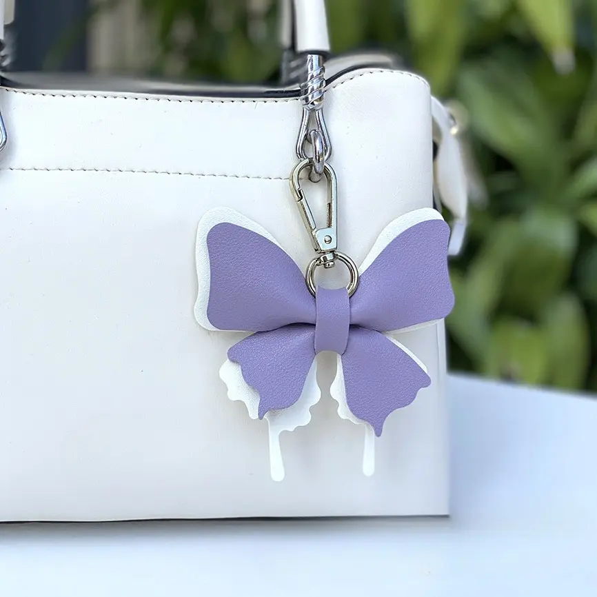 Purple + white
