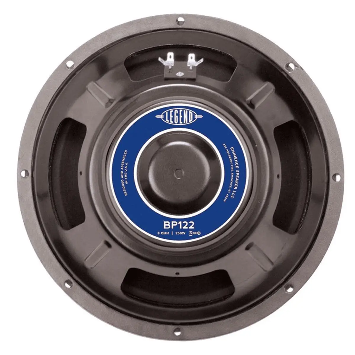 Eminence Speakers Legend BP122 Bass Guitar Speaker Driver - 12 in, 250W, 8 Ohm, Watts