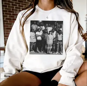 Nancy in the Block Graphic Shirt, Street Style Hoodie & Tee, Retro TV-Inspired Fan Outfit , Vintage Drama Aesthetic, Unisex Casual Streetwear