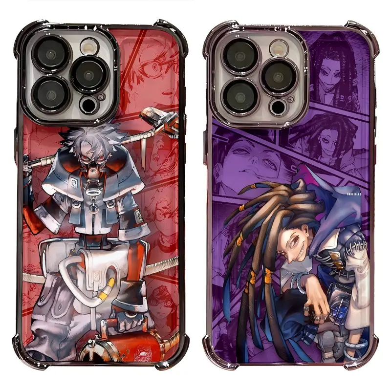 Anime Manga Rudo Zanka Gachiakuta Phone Cases For iPhone 17 Promax Pro Air 16 Plus 15 14 13 12 Artistic Shockproof Protective Cover Gift For Birthday Christmas Halloween Cellphone Protection