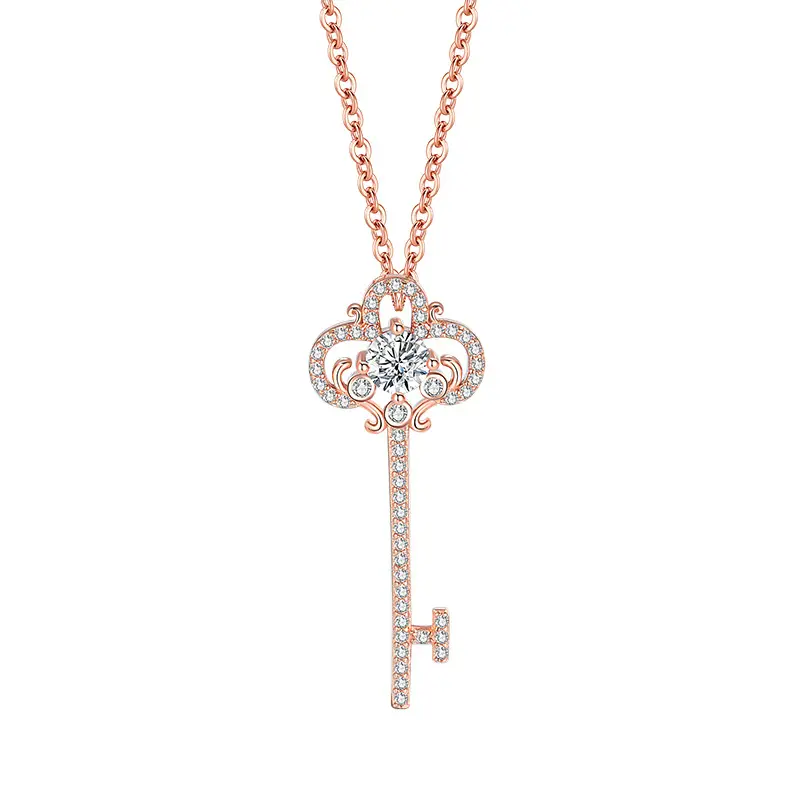 Twilight Key (Bella & Edward) rose gold