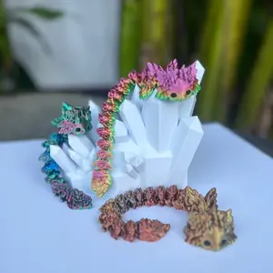 3d printed axolotl dragon