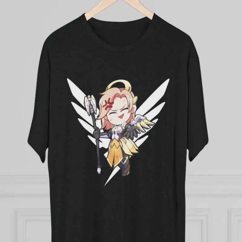 トップス mercy overwatch mercy shirt - TikTok Shop
