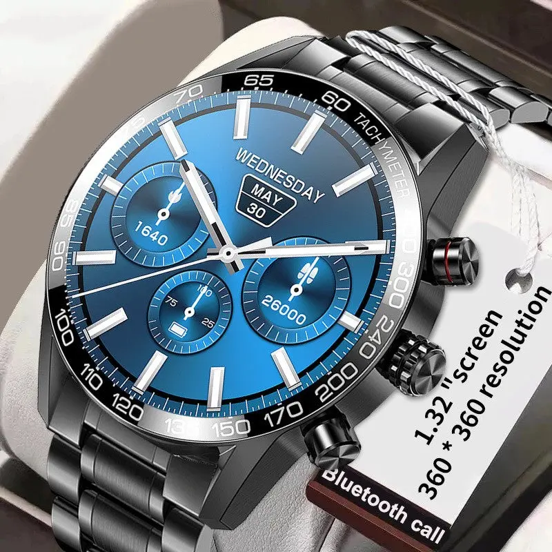 Unisex Adults' Bluetooth Wireless Smart Wristwatch - Waterproof Wearable Device with LED Screen, Digital Camera, USB, Remote Control, Health Monitor, Phone Call Function, Fully Compatible with Smartphones, Smartphone, Adults And The Elderly
