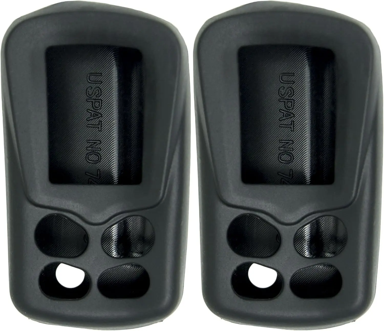 Replacement for New Silicone Cover Protective Cases for Viper Python Remote 479V - Black - (2 Pack)Gift.