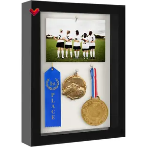 8.5X11 Shadow Box Frame  - Black