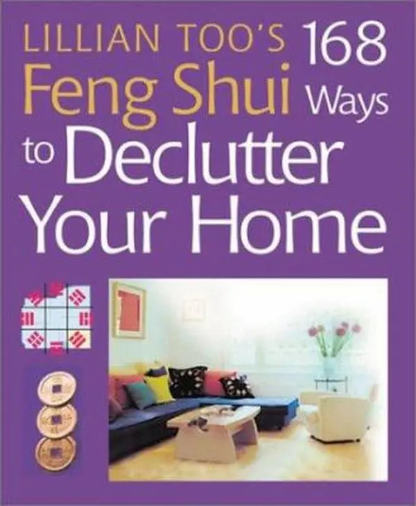 Used Paperback Book - Lillian Too's 168 Feng Shui Ways to Declutter Your Home (English) - Visualizations, Practical Cleaning, Home Organization Tips for Homeowners (Very Good Condition)