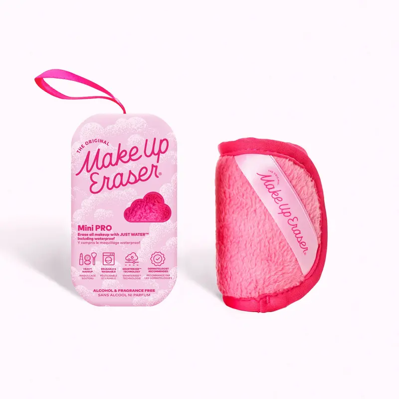 MakeUp Eraser Mini PRO Classics - Erase Makeup with JUST WATER, Reusable & Machine Washable Makeup Remover