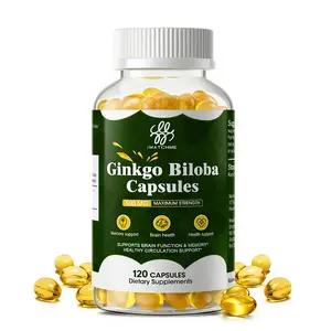 Ginkgo Biloba Capsules Extra Strength Supports Brain Function & Memory Support