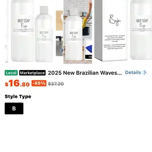 R&W Floor Cleaner - Effective for Deep Cleaning & Shine - Ideal for Home & Commercial Use - 2025 New Brazilian Waves Design