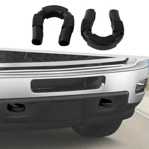 For 2007-2013 Chevy Silverado Front Trailer Bumper Track Tow Hook Protector Cover
