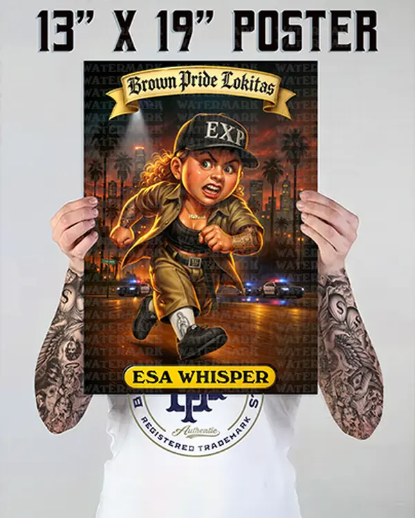 "ESA WHISPER " Premium Poster-13X19 Glossy Finish