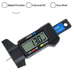 Tire Tread Depth Gauge with Digital LCD Display, Accurate Measurement Tool for Cars & Trucks, Essential Auto Maintenance Accessory