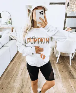 hello pumpkin pregnancy sweater - hello pumpkin pregnancy announcement sweatshirt - fall pregnancy sweaters - fall pregnancy shirt -pullover
