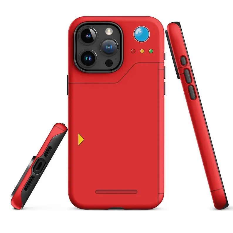 Pokemon Pokedex MagSafe Anime Phone Case for iPhone Premium Tough Phone Case from the Ash Pikachu Collection! case for protection Unflappable Shockproof