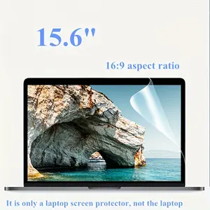 3Pcs 15.6Inch Matte AntiGlare Laptop Screen Protector 5H Hardness Scratch Dust UV Guard for HP Dell ASUS Lenovo Precise Cut Home Office Seamless Fit Durable Safety Set
