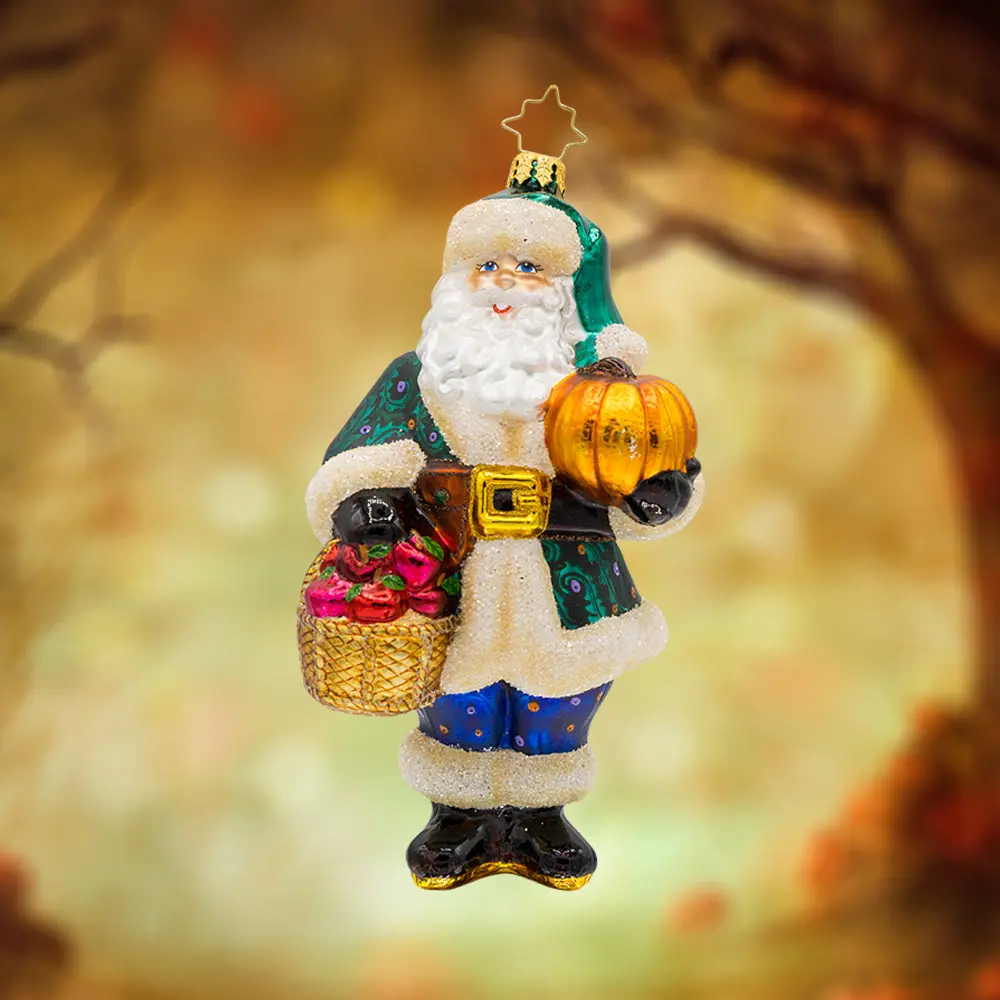 Enchanted Evergreen Santa Holiday Decor, Festive Ornaments for Boosting Holiday Spirit