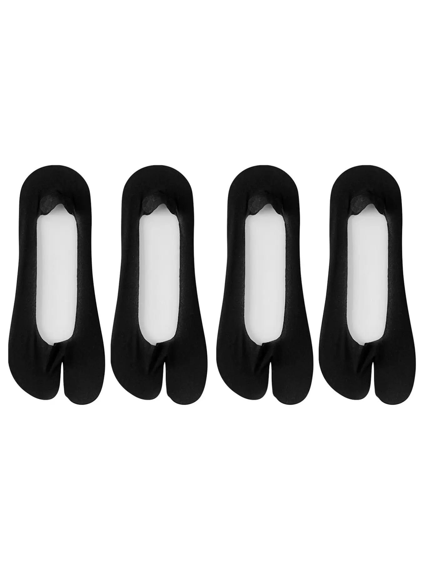 2 Pairs Tabi Socks Thin No Show Socks Non-Slip Low Cut Invisible Liner Footies Thin Socks Summer Socks Non-Slip for Tabis Flats Flip Flop Sneakers Sandals Loafers