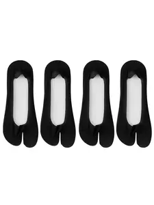 2 Pairs Tabi Socks Thin No Show Socks Non-Slip Low Cut Invisible Liner Footies Thin Socks Summer Socks Non-Slip for Tabis Flats Flip Flop Sneakers Sandals Loafers