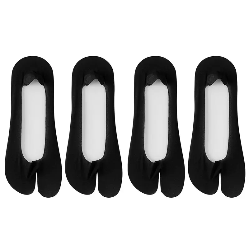 2 Pairs Tabi Lightweight Socks Thin No-Show Non-Slip Low-Cut Invisible Liner, Summer Footies for Flats, Flip Flops, Sneakers & Sandals