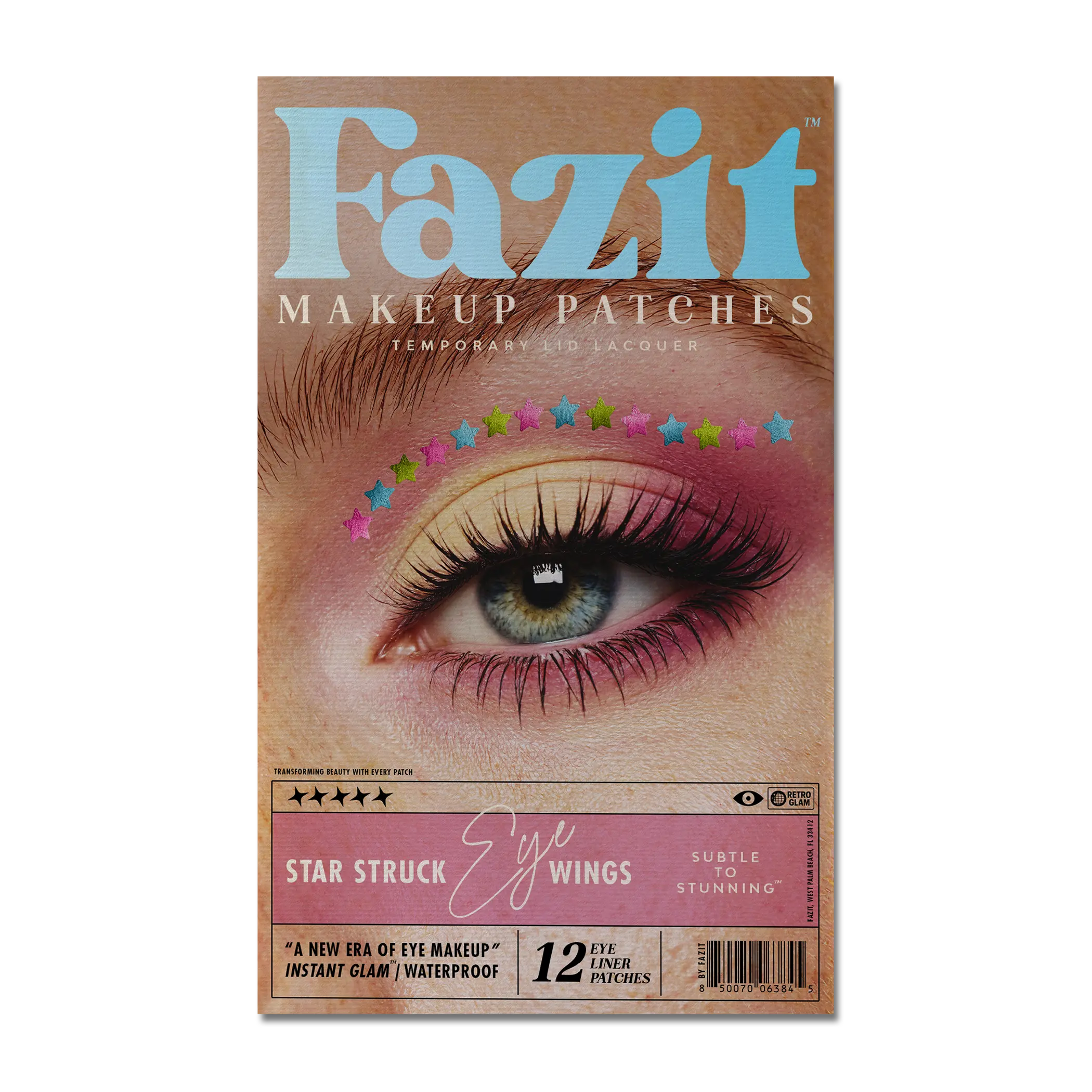 Fazit Star Struck Eye Wings - No Skill Required - 24-72 Hours Wear - Makeup