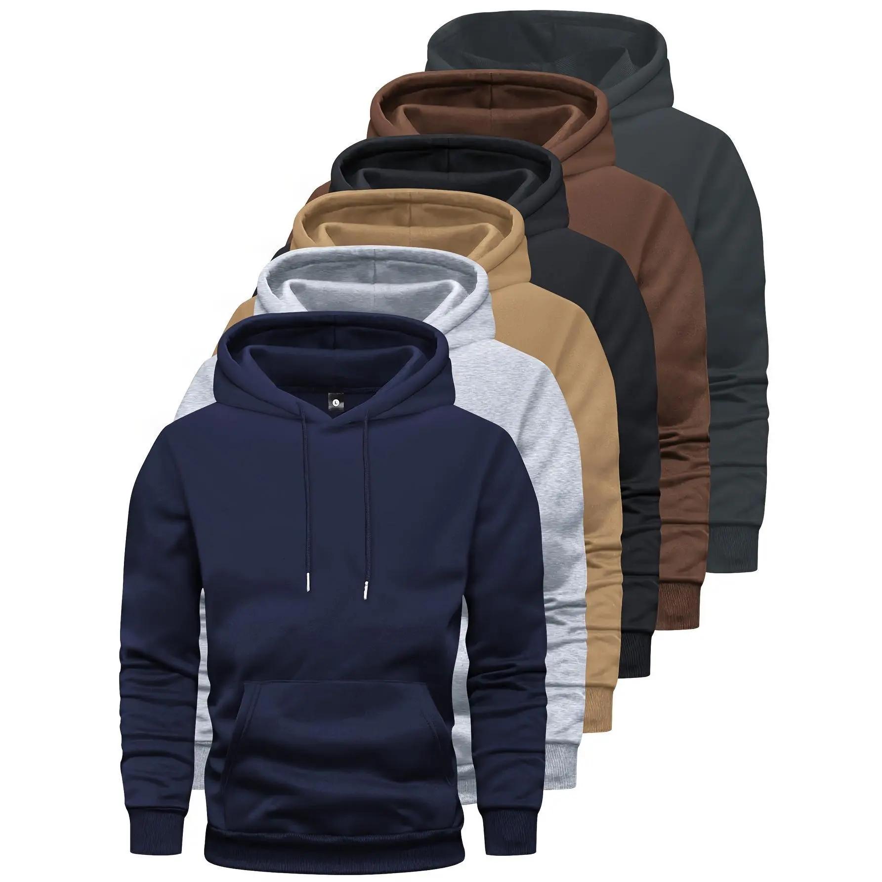 Navy blue+gray+khaki+black+brown+dark gr